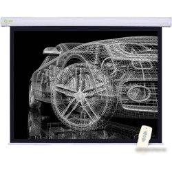 Экран Cactus 150x150см Motoscreen CS-PSM-150x150 1:1 настенно-потолочный рулонный (моторизованный привод)