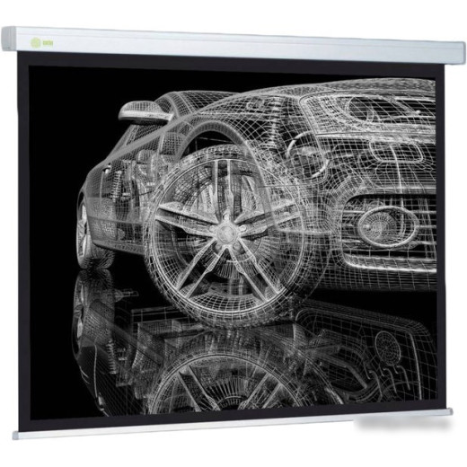 Экран Cactus 213x213см Wallscreen CS-PSW-213x213 1:1 настенно-потолочный рулонный белый