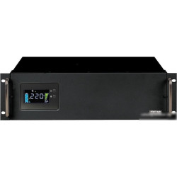 Источник бесперебойного питания Powercom King Pro RM KIN-2200AP LCD 1320Вт 2200ВА черный