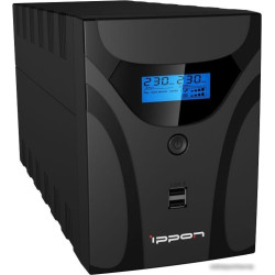 Источник бесперебойного питания Ippon Smart Power Pro II Euro 2200 1200Вт 2200ВА черный