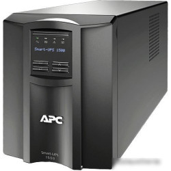 Источник бесперебойного питания APC Smart-UPS SMT1500I 1000Вт 1500ВА черный