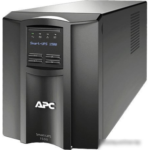 Источник бесперебойного питания APC Smart-UPS SMT1500I 1000Вт 1500ВА черный