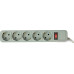 Сетевой фильтр PC PET AP01006-E-GR, 1.8м, серый