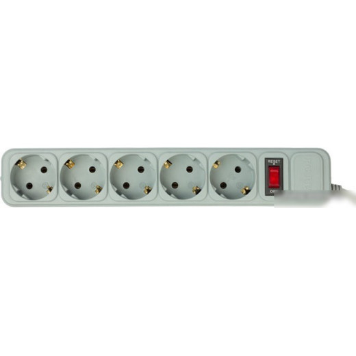Сетевой фильтр PC PET AP01006-3-GR, 3м, серый