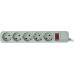 Сетевой фильтр PC PET AP01006-3-GR, 3м, серый