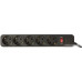Сетевой фильтр PC PET AP01006-E-BK, 1.8м, черный