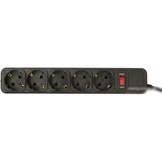 Сетевой фильтр PC PET AP01006-3-BK, 3м, черный