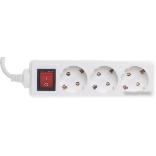 Сетевой удлинитель BURO BU-PS3.5/W, 5м, белый