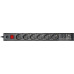 Сетевой фильтр Buro BU-SP1.8_USB_2A-B 1.8м. (6 розеток) черный