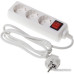 Сетевой удлинитель Buro BU-PS3.1/W 1.5м (3 розетки) белый (пакет ПЭ)