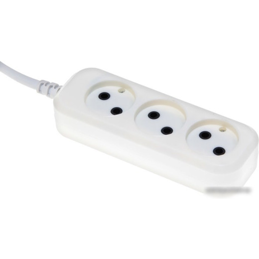 Сетевой удлинитель Buro BU-PSL3.1/W 1.5м (3 розетки) белый (пакет ПЭ)