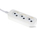 Сетевой удлинитель Buro BU-PSL3.1/W 1.5м (3 розетки) белый (пакет ПЭ)