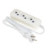 Сетевой удлинитель Buro BU-PSL3.1/W 1.5м (3 розетки) белый (пакет ПЭ)