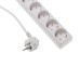 Сетевой удлинитель Buro BU-PS5.1/W 1.5м (5 розеток) белый (пакет ПЭ)