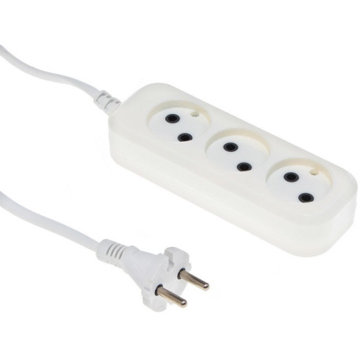 Сетевой удлинитель Buro BU-PSL3.5/W 5м (3 розетки) белый (пакет ПЭ)