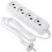 Сетевой удлинитель Buro BU-PSL4.1/W 1.5м (4 розетки) белый (пакет ПЭ)