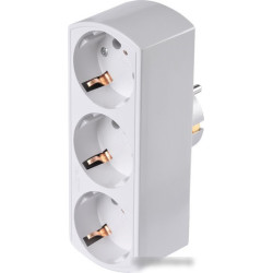Сетевой разветвитель Buro BU-PS3G-W (3 розетки) белый (пакет ПЭ)