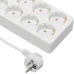 Сетевой фильтр Buro 800SH-3-W 3м (8 розеток) белый (коробка)