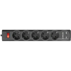 Сетевой фильтр DEFENDER (99753) DFS 753 3 м, 5 розеток