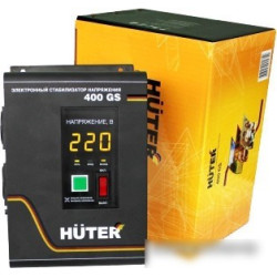 Стабилизатор напряжения Huter 400GS электронный однофазный серый