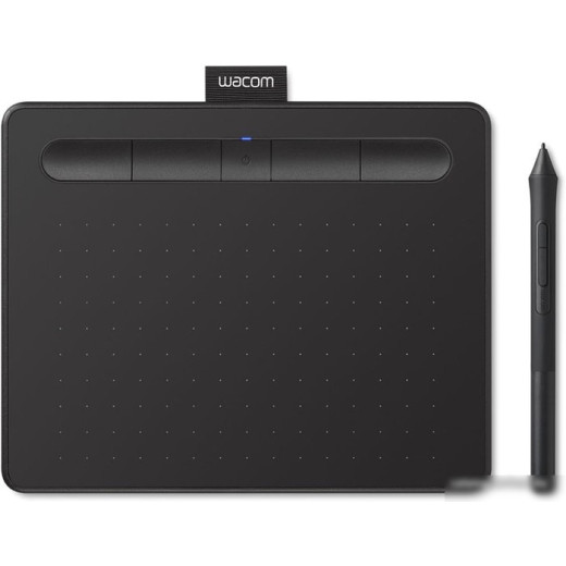 Графический планшет Wacom Intuos S Bluetooth CTL-4100WLK-N Bluetooth/USB черный