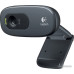 Веб-камера Logitech HD Webcam C270, 1,3МП, 1280x720, кабель 1.5 метра, USB, черный