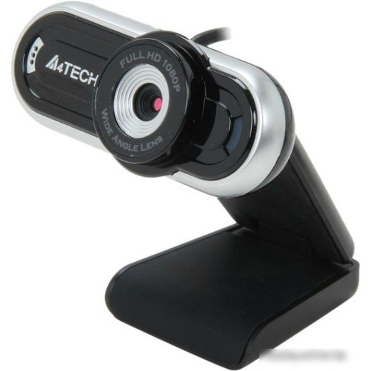Камера Web A4Tech PK-920H серый 2Mpix (1920x1080) USB2.0 с микрофоном