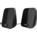 Акустич. система 2.0 Gembird SPK-100, черный, 6 Вт, рег. громкости, USB-питание