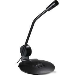 Микрофон проводной Oklick MP-M009B 1.8м черный