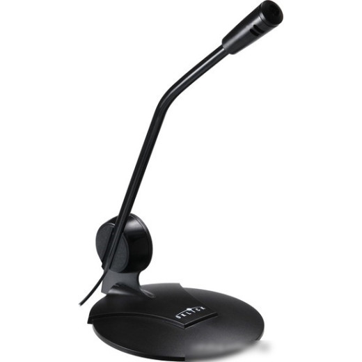 Микрофон проводной Oklick MP-M009B 1.8м черный