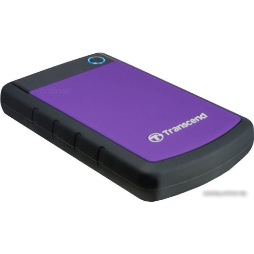 Внешний жесткий диск TRANSCEND StoreJet 25H3P TS1TSJ25H3P, 1Тб, фиолетовый