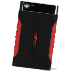 Жесткий диск Silicon Power USB 3.0 2Tb SP020TBPHDA15S3L A15 Armor 2.5  черный/красный