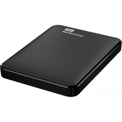Жесткий диск WD Original USB 3.0 1Tb WDBUZG0010BBK-WESN Elements Portable 2.5  черный