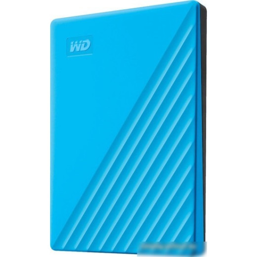 Жесткий диск WD Original USB 3.0 2Tb WDBYVG0020BBL-WESN My Passport 2.5 голубой