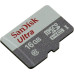 Флеш карта microSDHC 16Gb Class10 Sandisk SDSQUNS-016G-GN3MN Ultra 80