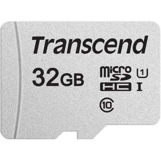 Флеш карта microSDHC 32Gb Class10 Transcend TS32GUSD300S w/o adapter