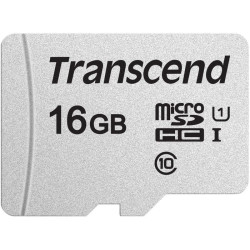 Флеш карта microSDHC 16Gb Class10 Transcend TS16GUSD300S w/o adapter
