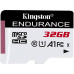 Флеш карта microSDHC 32Gb Class10 Kingston SDCE/32GB High Endurance w/o adapter