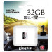 Флеш карта microSDHC 32Gb Class10 Kingston SDCE/32GB High Endurance w/o adapter