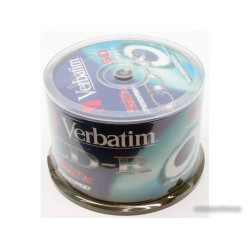 Диск CD-R Verbatim 700Mb 52x Cake Box (50шт) (43351)