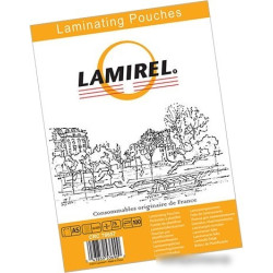 Пленка для ламинирования Fellowes 75мкм A5 (100шт) глянцевая Lamirel (LA-78657)