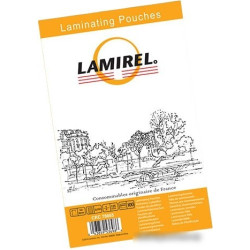 Пленка для ламинирования Fellowes 125мкм (100шт) глянцевая 54x86мм Lamirel (LA-78665)
