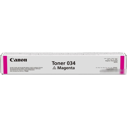 Тонер Canon 034 9452B001 пурпурный туба для копира iR C1225iF