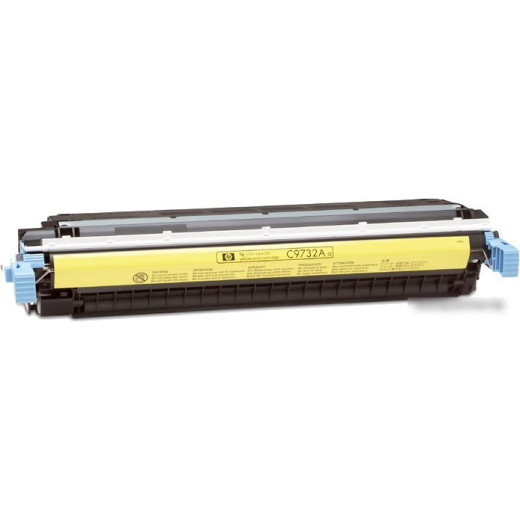 Картридж HP C9732A, желтый
