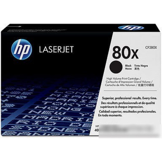 Картридж HP CF280X, черный