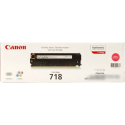 Картридж CANON 718M, пурпурный