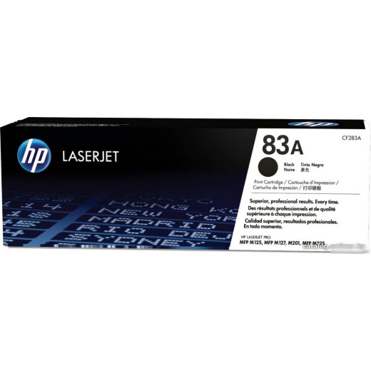 Картридж HP CF283A, черный