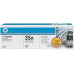 Картридж HP CB435A, черный