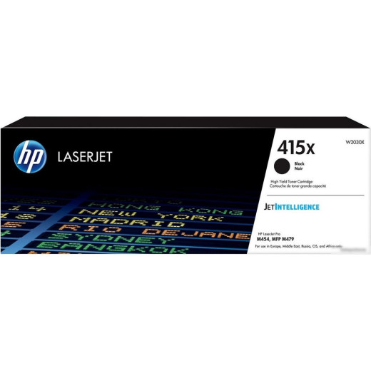 Картридж лазерный HP 415X W2030X черный (7500стр.) для HP LJ M454/MFP M479