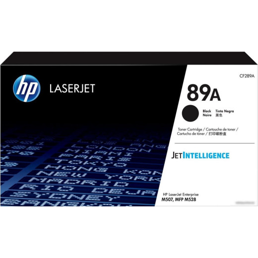 Картридж лазерный HP 89A CF289A черный (5000стр.) для HP LJ M507/MFP M528